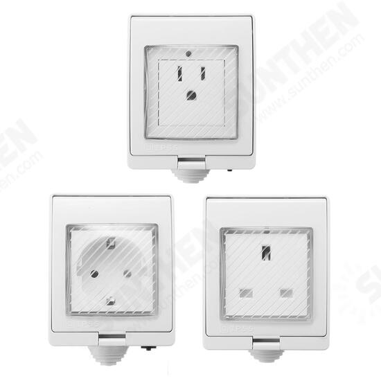 AC 90-250V Waterproof Charger Remote Control Switch Smart WiFi Socket Power Outlet Alexa Echo Google AC 90-250V Waterproof Charger Remote Control Switch Smart WiFi Socket Power Outlet Alexa Echo Google