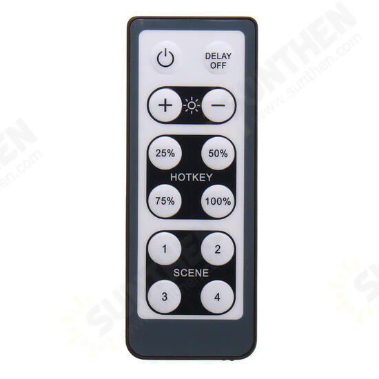 AC220V/110V IR Dimmer Control LED Light Wireless Wall Switch Fireproof Material Single