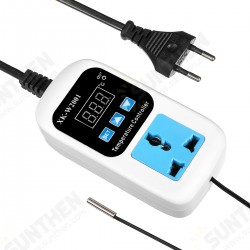 Adjustable Temperature Controller 1M/2M/5M Length Probe 110-220V Digital Display AU Socket Adjustable Temperature Controller 1M/2M/5M Length Probe 110-220V Digital Display AU Socket