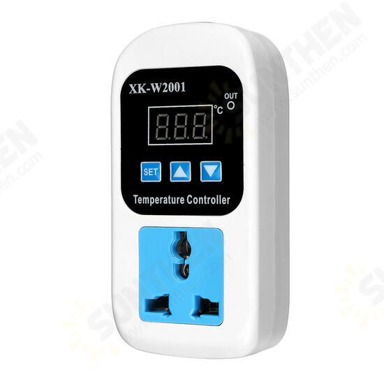 Adjustable Temperature Controller 1M/2M/5M Length Probe 110-220V Digital Display AU Socket