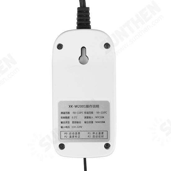 Adjustable Temperature Controller 1M/2M/5M Length Probe 110-220V Digital Display AU Socket