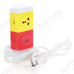 250V Rotating Socket Intelligent Patch Panel USB Plug Board Power Strip 250V Rotating Socket Intelligent Patch Panel USB Plug Board Power Strip