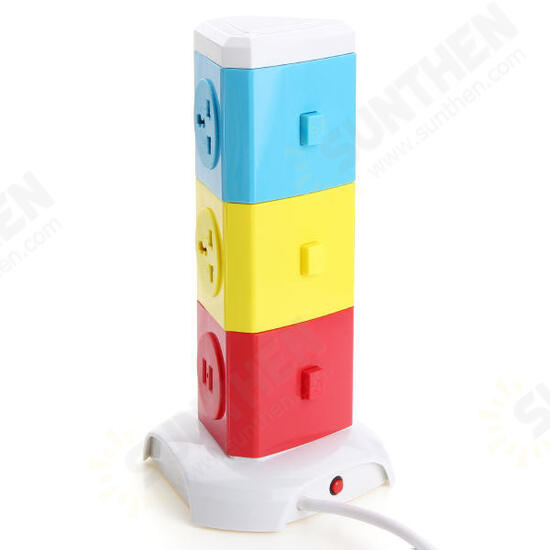 250V Three Tiers Rotating Socket Intelligent Patch Panel USB Plug Board Power Strip 250V Three Tiers Rotating Socket Intelligent Patch Panel USB Plug Board Power Strip