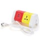 ALD-2W4KLU 250V Rotating Socket Intelligent Patch Panel USB Plug Board Power Strip ALD-2W4KLU 250V Rotating Socket Intelligent Patch Panel USB Plug Board Power Strip