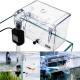 Aquarium Transparent House Incubator Box for Isolation Hatchery Cage External Hang-on Breeder Fish Breeding Aquarium Transparent House Incubator Box for Isolation Hatchery Cage External Hang-on Breeder Fish Breeding