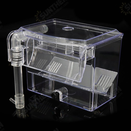 Aquarium Transparent House Incubator Box for Isolation Hatchery Cage External Hang-on Breeder Fish Breeding Aquarium Transparent House Incubator Box for Isolation Hatchery Cage External Hang-on Breeder Fish Breeding