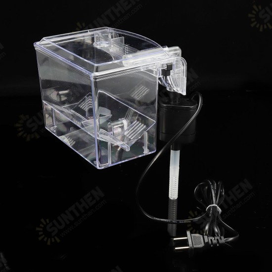 Aquarium Transparent House Incubator Box for Isolation Hatchery Cage External Hang-on Breeder Fish Breeding Aquarium Transparent House Incubator Box for Isolation Hatchery Cage External Hang-on Breeder Fish Breeding