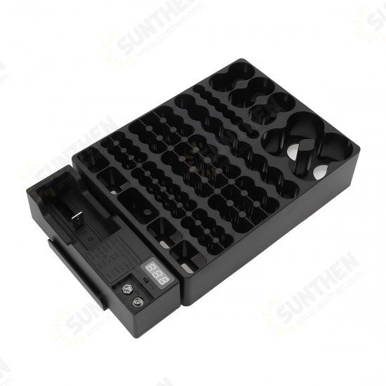 Battery Holder Storage Box Case Organizer with Removable Voltage Tester For AAA AA 88 Batteries Battery Holder Storage Box Case Organizer with Removable Voltage Tester For AAA AA 88 Batteries