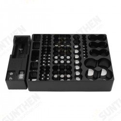 Battery Holder Storage Box Case Organizer with Removable Voltage Tester For AAA AA 88 Batteries Battery Holder Storage Box Case Organizer with Removable Voltage Tester For AAA AA 88 Batteries