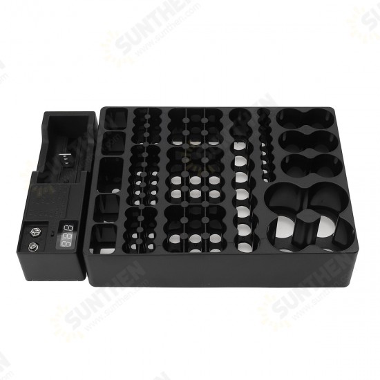 Battery Holder Storage Box Case Organizer with Removable Voltage Tester For AAA AA 88 Batteries Battery Holder Storage Box Case Organizer with Removable Voltage Tester For AAA AA 88 Batteries