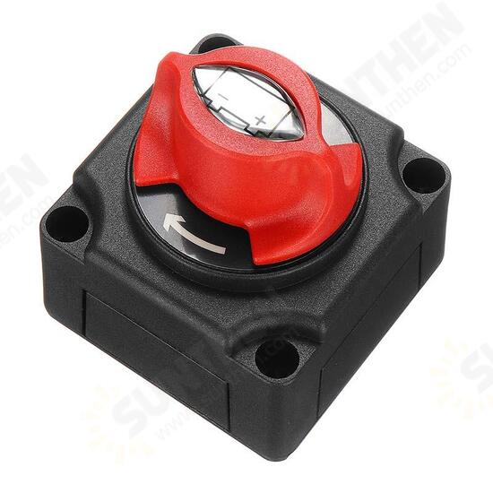 Battery Selector Switch 12V-48V 300A Battery Disconnect Switch Master Isolator Switches With Screws