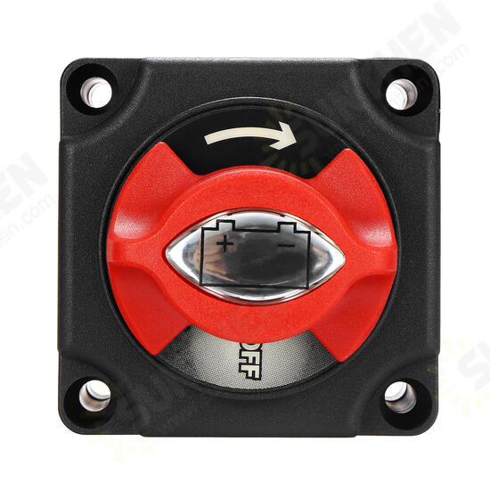 Battery Selector Switch 12V-48V 300A Battery Disconnect Switch Master Isolator Switches With Screws