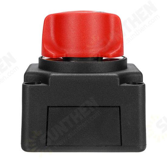 Battery Selector Switch 12V-48V 300A Battery Disconnect Switch Master Isolator Switches With Screws