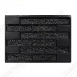 Brick Mold Garden Decoration Home Wall Brick Cement Mold DIY Garden Plastic Concrete Brick Mold Cement Brick Mold Brick Mold Garden Decoration Home Wall Brick Cement Mold DIY Garden Plastic Concrete Brick Mold Cement Brick Mold