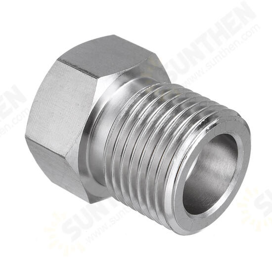 CO2 Adapter For Pressure Reducer From Reusable To Disposable Bottle M10x1 Inert Gas CO2 Adapter For Pressure Reducer From Reusable To Disposable Bottle M10x1 Inert Gas