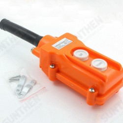 Crane Pendant Control Hoist Push Button Switch Station Up-Down Rainproof Button Crane Pendant Control Hoist Push Button Switch Station Up-Down Rainproof Button