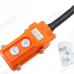 Crane Pendant Control Hoist Push Button Switch Station Up-Down Rainproof Button Crane Pendant Control Hoist Push Button Switch Station Up-Down Rainproof Button