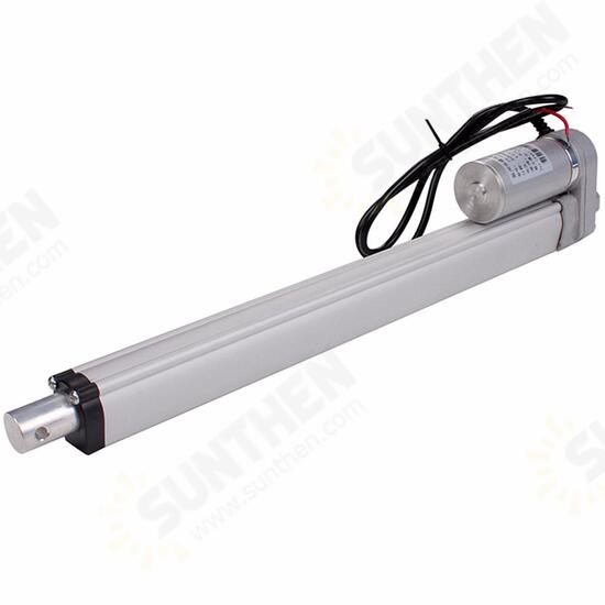 200mm Stroke 750N Load Mini Electric Actuator Linear Tubular Motor Motion 12V DC