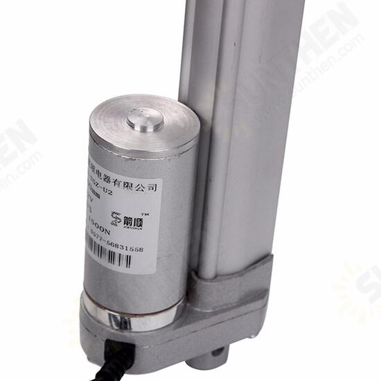 200mm Stroke 750N Load Mini Electric Actuator Linear Tubular Motor Motion 12V DC