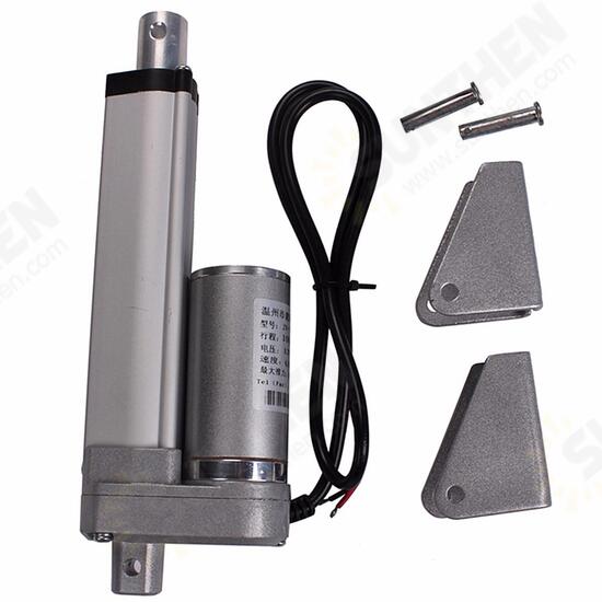 200mm Stroke 750N Load Mini Electric Actuator Linear Tubular Motor Motion 12V DC