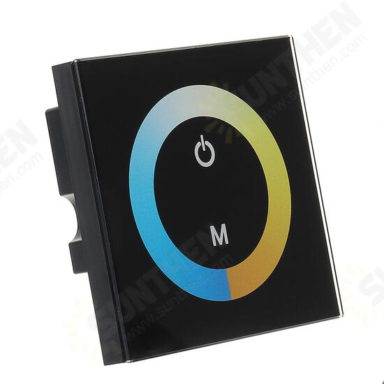 DC 12V-24V LED Light Dimmer Controller Switch Wall Mounted Sensitive Touch Panel Dimmer Switch