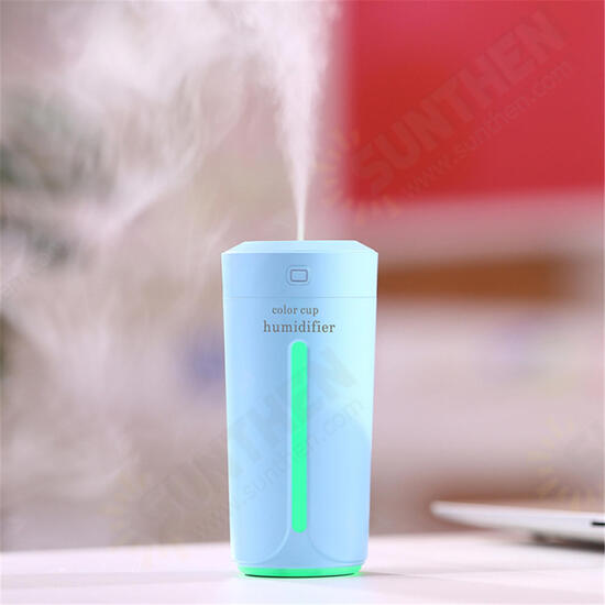 DC 5V 230ML LED Air Humidifier Ultrasonic Cool Mist Purifier USB Rechargeable Home Car DC 5V 230ML LED Air Humidifier Ultrasonic Cool Mist Purifier USB Rechargeable Home Car