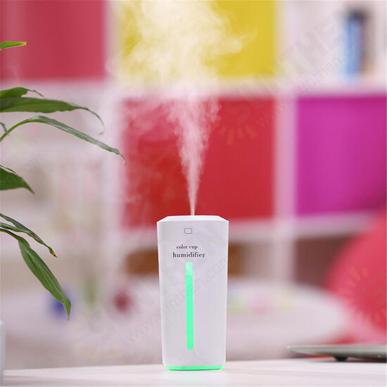DC 5V 230ML LED Air Humidifier Ultrasonic Cool Mist Purifier USB Rechargeable Home Car DC 5V 230ML LED Air Humidifier Ultrasonic Cool Mist Purifier USB Rechargeable Home Car
