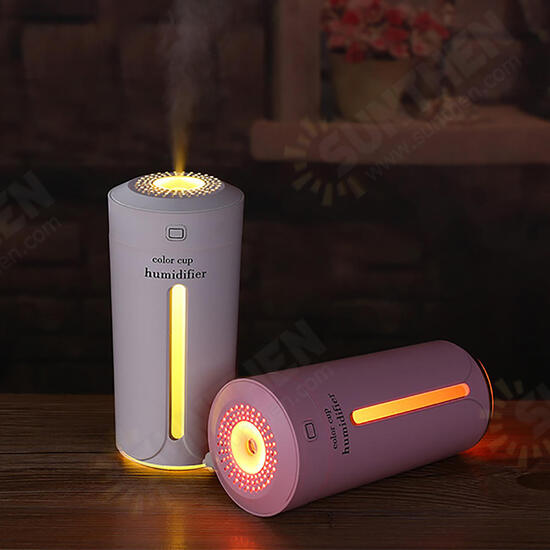 DC 5V 230ML LED Air Humidifier Ultrasonic Cool Mist Purifier USB Rechargeable Home Car DC 5V 230ML LED Air Humidifier Ultrasonic Cool Mist Purifier USB Rechargeable Home Car