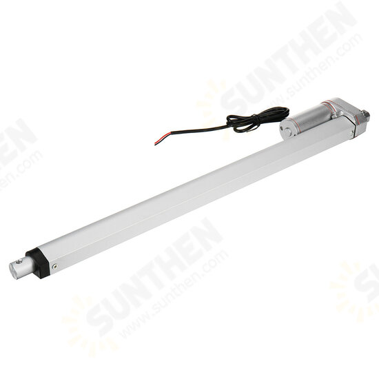 DC12V 100-500MM 1500N Stroke Tubular Motor Linear Actuator Motor 10MM/S IP54 Waterproof