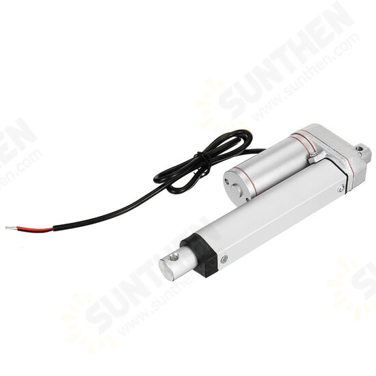 DC12V 100-500MM 1500N Stroke Tubular Motor Linear Actuator Motor 10MM/S IP54 Waterproof