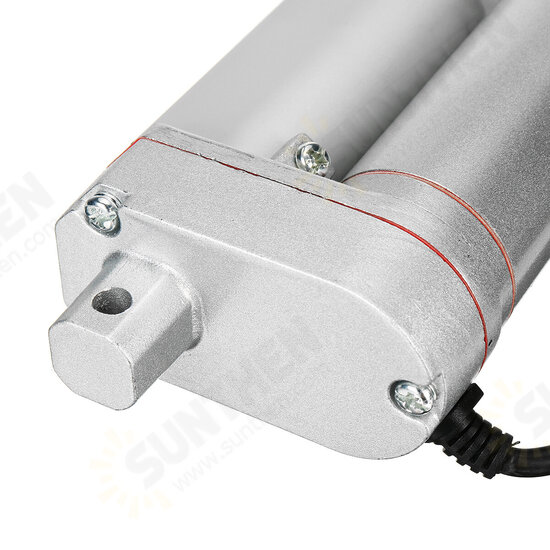 DC12V 100-500MM 1500N Stroke Tubular Motor Linear Actuator Motor 10MM/S IP54 Waterproof