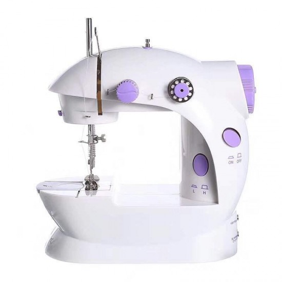 DIY Electric Household Mini Sewing Machine 110/220V Speed Adjustment With Light Multifunction Handheld Sewing Machine