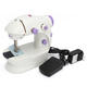 DIY Electric Household Mini Sewing Machine 110/220V Speed Adjustment With Light Multifunction Handheld Sewing Machine