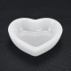 DIY Resin Casting Molds Heart Square Round Shape Mod Clear Silicone Craft Making Mould