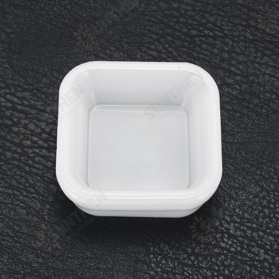 DIY Resin Casting Molds Heart Square Round Shape Mod Clear Silicone Craft Making Mould