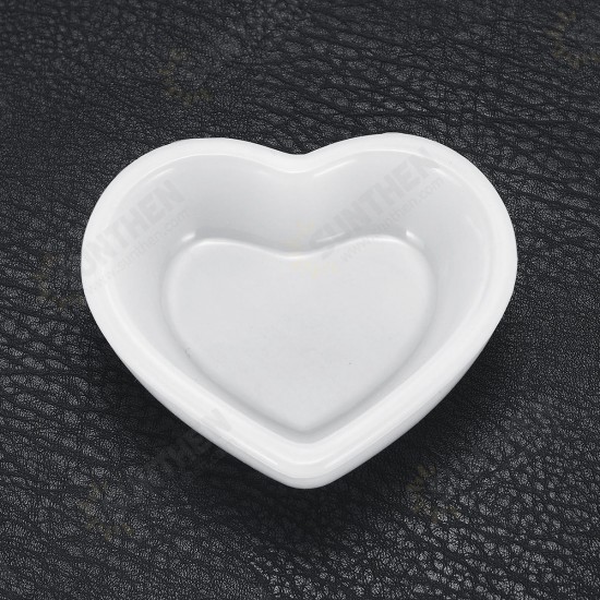 DIY Resin Casting Molds Heart Square Round Shape Mod Clear Silicone Craft Making Mould