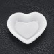 DIY Resin Casting Molds Heart Square Round Shape Mod Clear Silicone Craft Making Mould