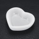 DIY Resin Casting Molds Heart Square Round Shape Mod Clear Silicone Craft Making Mould