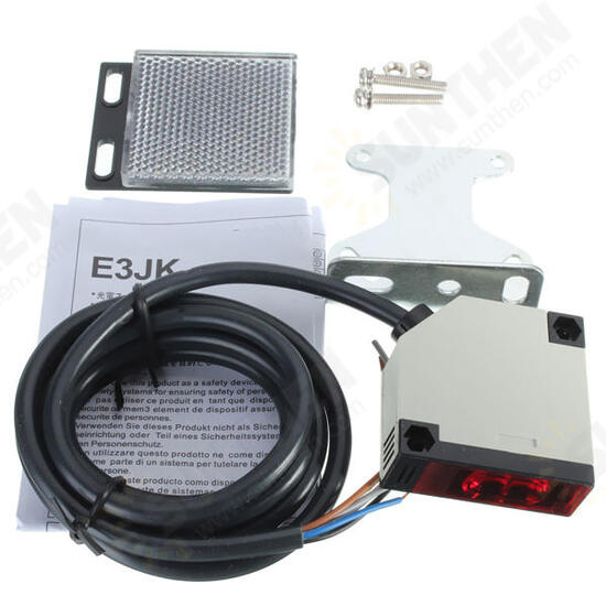 E3JK-R4M1 Sensor Switch Specular Reflection Photoelectric DC 10-24V 3A E3JK-R4M1 Sensor Switch Specular Reflection Photoelectric DC 10-24V 3A