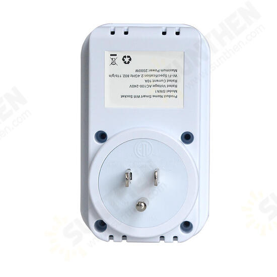 Home Smart Socket WIFI Plug EU/US Plug APP Wireless Control for IOS Pad Android HomeKit Home Smart Socket WIFI Plug EU/US Plug APP Wireless Control for IOS Pad Android HomeKit