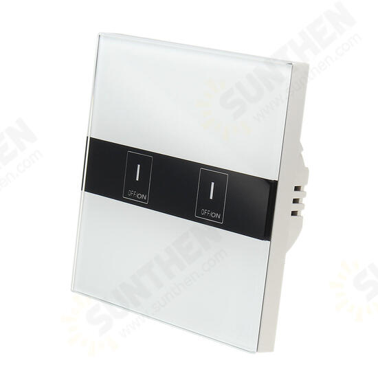 EU AC90-250V 10A Tempered Glass Smart Home Touch Sensor Switch Panel EU AC90-250V 10A Tempered Glass Smart Home Touch Sensor Switch Panel