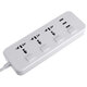 Electric 3 Socket Outlet + 3 USB Extension Power Strip 5V 2.1A US/UK Plug Cord Electric 3 Socket Outlet + 3 USB Extension Power Strip 5V 2.1A US/UK Plug Cord