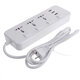 Electric 3 Socket Outlet + 3 USB Extension Power Strip 5V 2.1A US/UK Plug Cord Electric 3 Socket Outlet + 3 USB Extension Power Strip 5V 2.1A US/UK Plug Cord