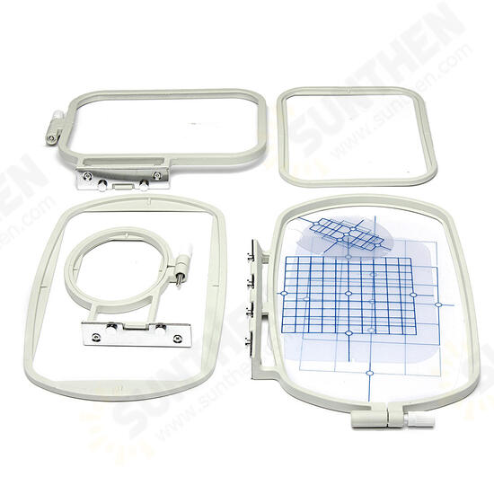 Embroidered Box Hoop Frame Set For SE270D SE-350 SE-400 500D 900D Sewing Machine