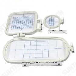 Embroidered Box Hoop Frame Set For SE270D SE-350 SE-400 500D 900D Sewing Machine