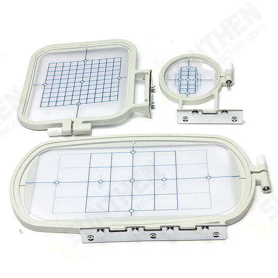 Embroidered Box Hoop Frame Set For SE270D SE-350 SE-400 500D 900D Sewing Machine