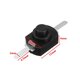 10Pcs 1A 30V DC 250V Black Latching On Off Mini Push Button Switch