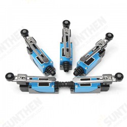 5pcs Limit Switch AC 250V 5A Adjustable Rotary Roller Lever 5pcs Limit Switch AC 250V 5A Adjustable Rotary Roller Lever