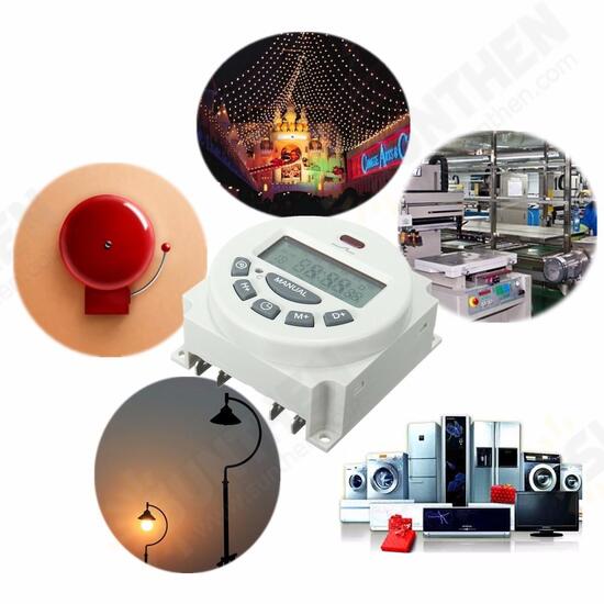 L701 12V/110V/220V LCD Digital Programmable Control Power Timer Switch Time Relay L701 12V/110V/220V LCD Digital Programmable Control Power Timer Switch Time Relay