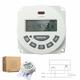 L701 12V/110V/220V LCD Digital Programmable Control Power Timer Switch Time Relay L701 12V/110V/220V LCD Digital Programmable Control Power Timer Switch Time Relay